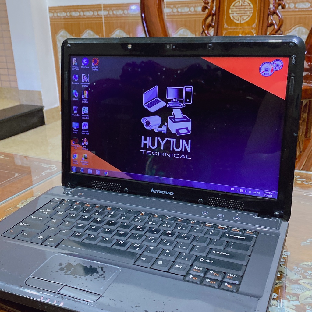 Laptop Lenovo G450 làm việc office, chơi RA 2, CS 1.1