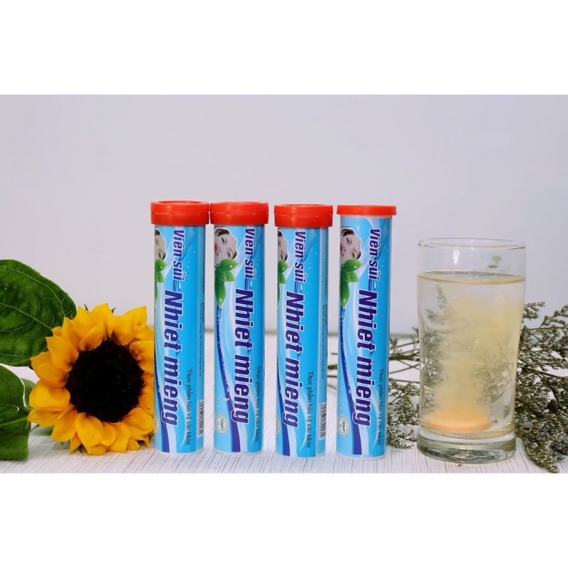 Viên sủi nhiệt miệng loại to date 2023 | Thế Giới Skin Care