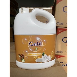 Nước rửa chén Gabi cao cấp không hại da tay, diệt sạch khuẩn - Dung tích 3.6L