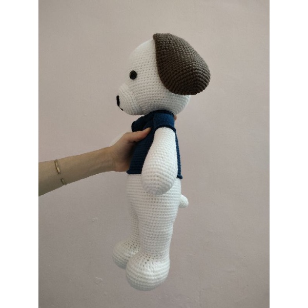 Chó đốm coraline - Sản phẩm đan móc - Thú bông bằng len - Handmade