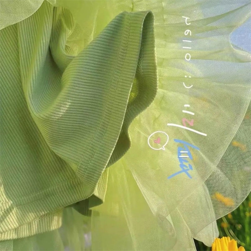 Đầm Công Chúa Họa Tiết Hoa Xinh Xắn Cho Bé Gái