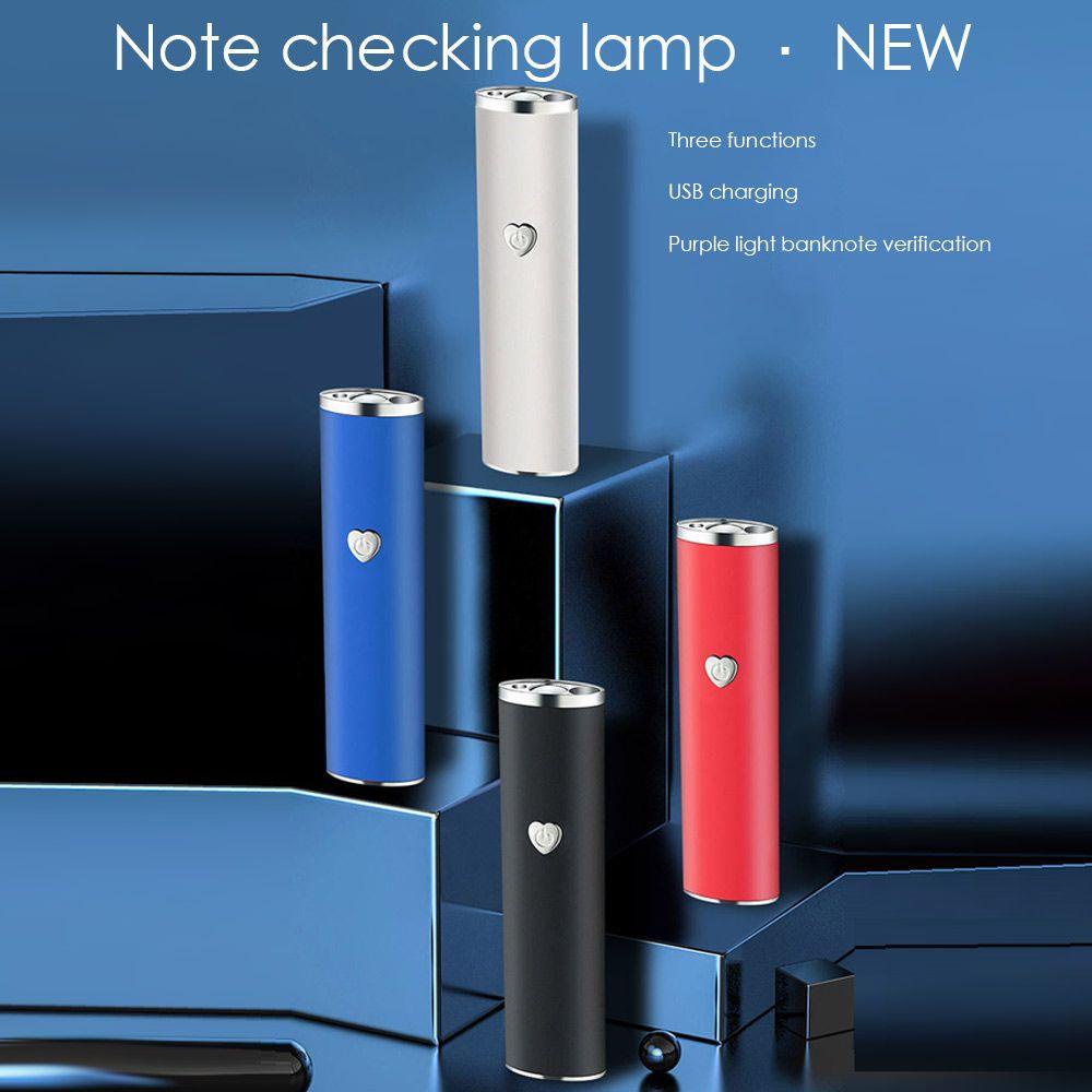 Đèn Pin Mini Ánh Sáng Tím Dùng Để Kiểm Tra Tiền