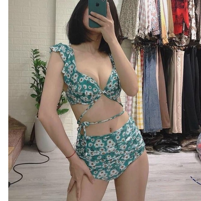 Bikini Nữ Hai Mảnh Cạp Cao Nhiều Màu Bin Sports BHV110 | BigBuy360 - bigbuy360.vn