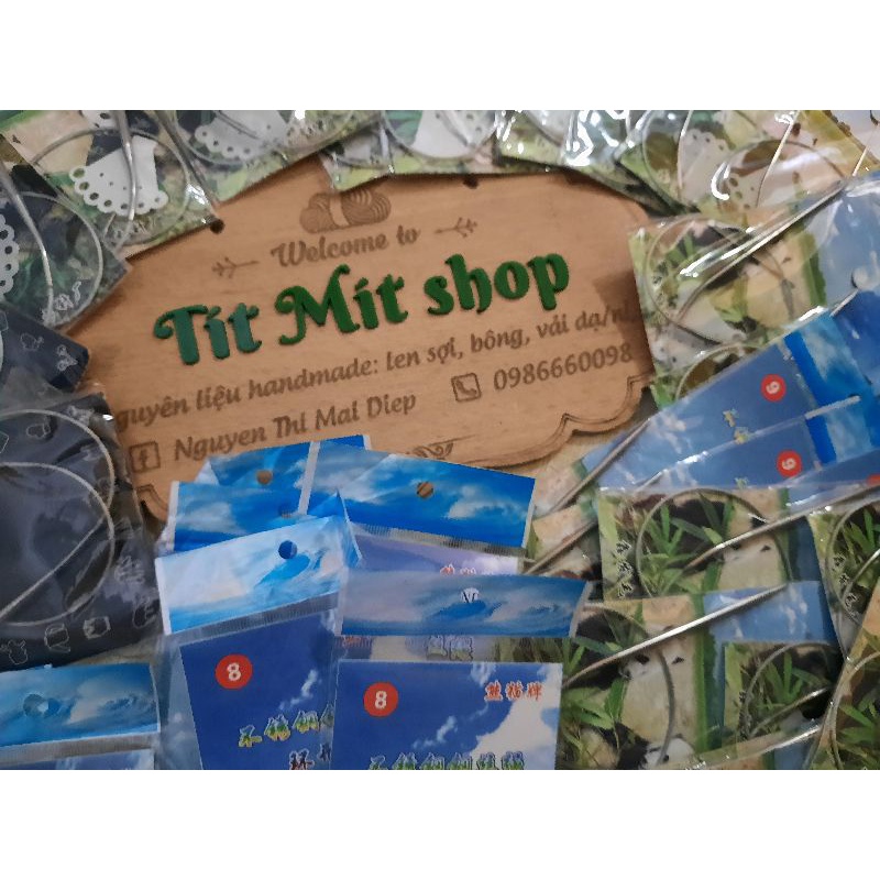 Kim đan vòng ngắn khoảng 40cm - 60cm tùy size