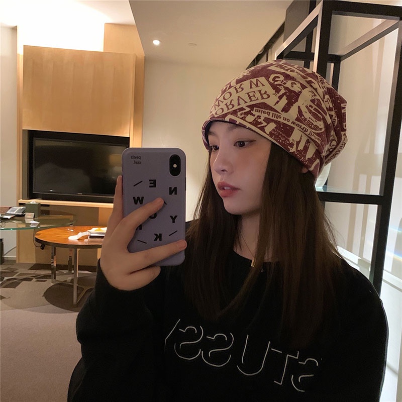 Mũ Beret phong cách Nhật Bản hiện đại