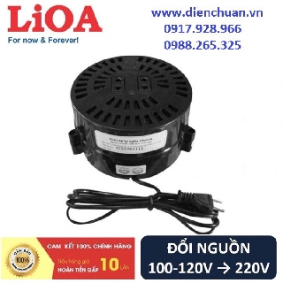 Biến áp đổi nguồn Lioa 200VA đổi nguồn điện 220V sang 100V