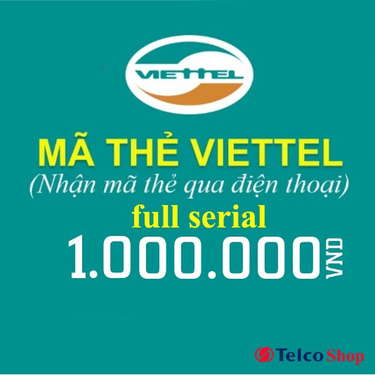 Thẻ Viettel 1 triệu