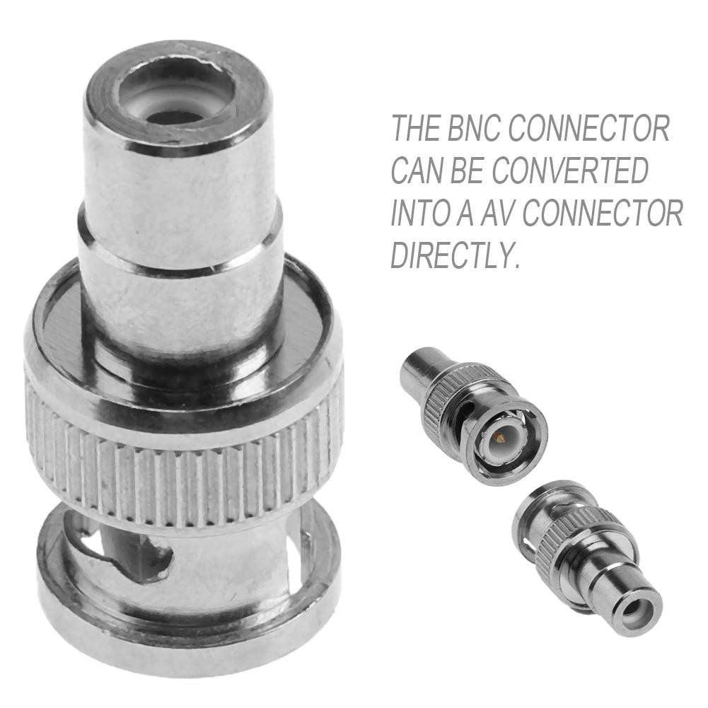 Đầu kết nối chuyển đổi BNC Q9 đầu cắm sang RCA AV lỗ cắm đồng trục dành cho camera giám sát | BigBuy360 - bigbuy360.vn