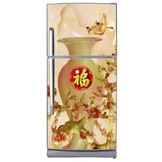 [FREESHIP] 🌫️Giấy dán tường tủ lạnh hoạ tiết 3D🌫️