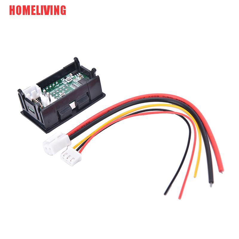 Vôn Kế Kỹ Thuật Số LED Kép DC 0-100V 10A