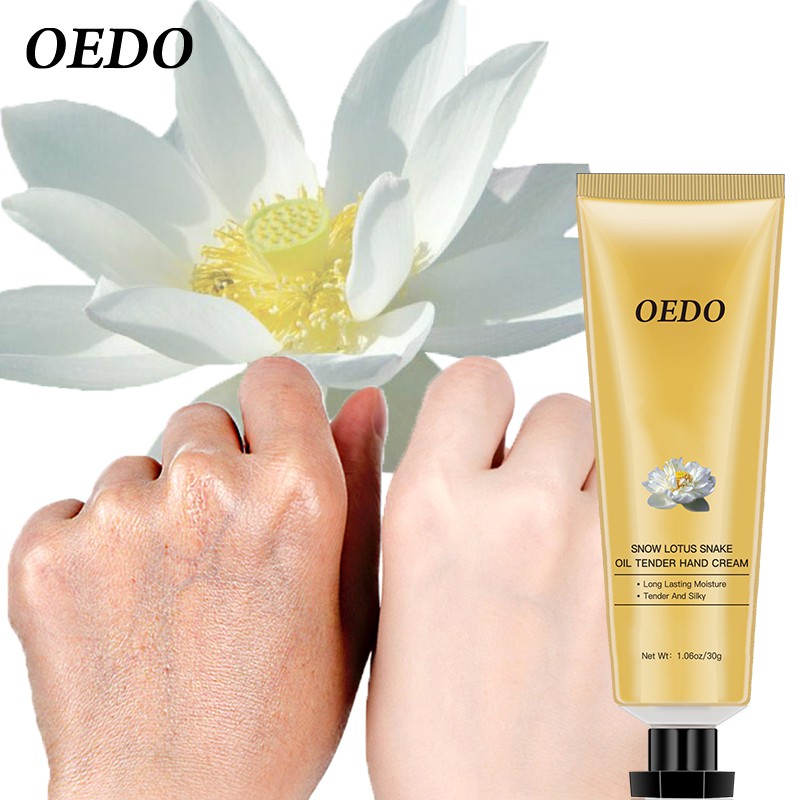 Kem dưỡng da tay OEDO chiết xuất từ dầu cá và hoa sen kháng khuẩn chống nhăn | BigBuy360 - bigbuy360.vn
