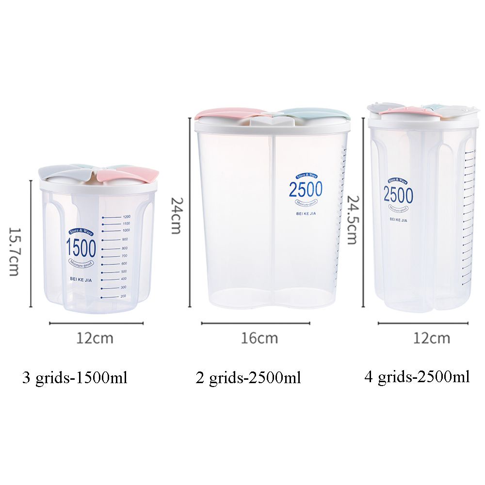 Hộp Đựng Thực Phẩm Bằng Nhựa Trong Suốt Tiện Dụng Cho Nhà Bếp