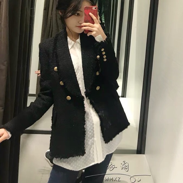 Vest tweed zara