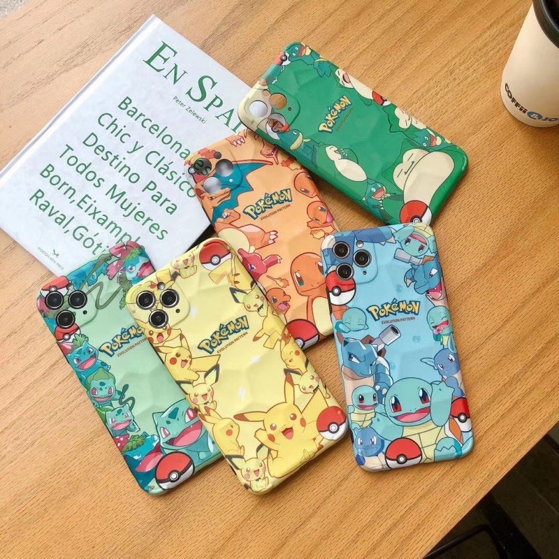 Ốp lưng iphone Case pokemon mềm 7 plus 8+ X XR Xs Xsmax 11/pro/promax