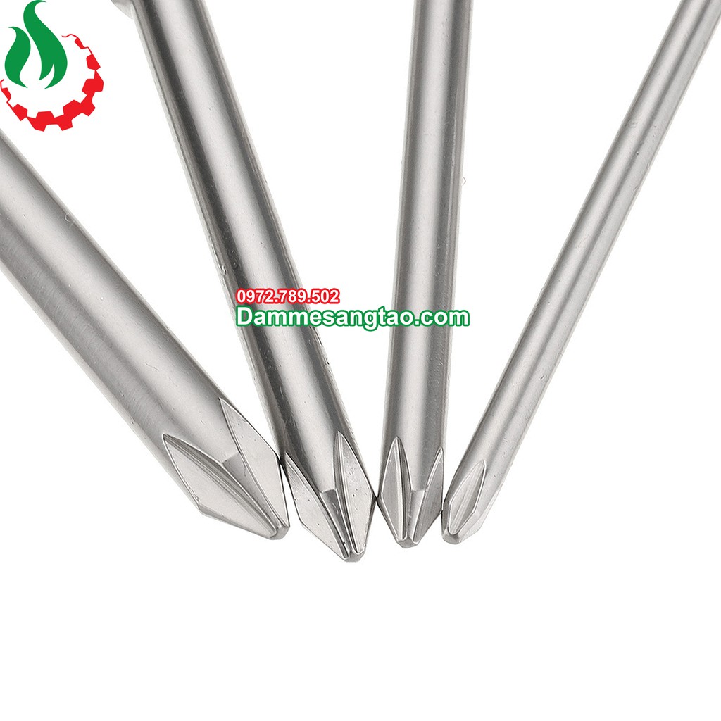 Mũi vít 4 cạnh chuôi lục giác Broppe