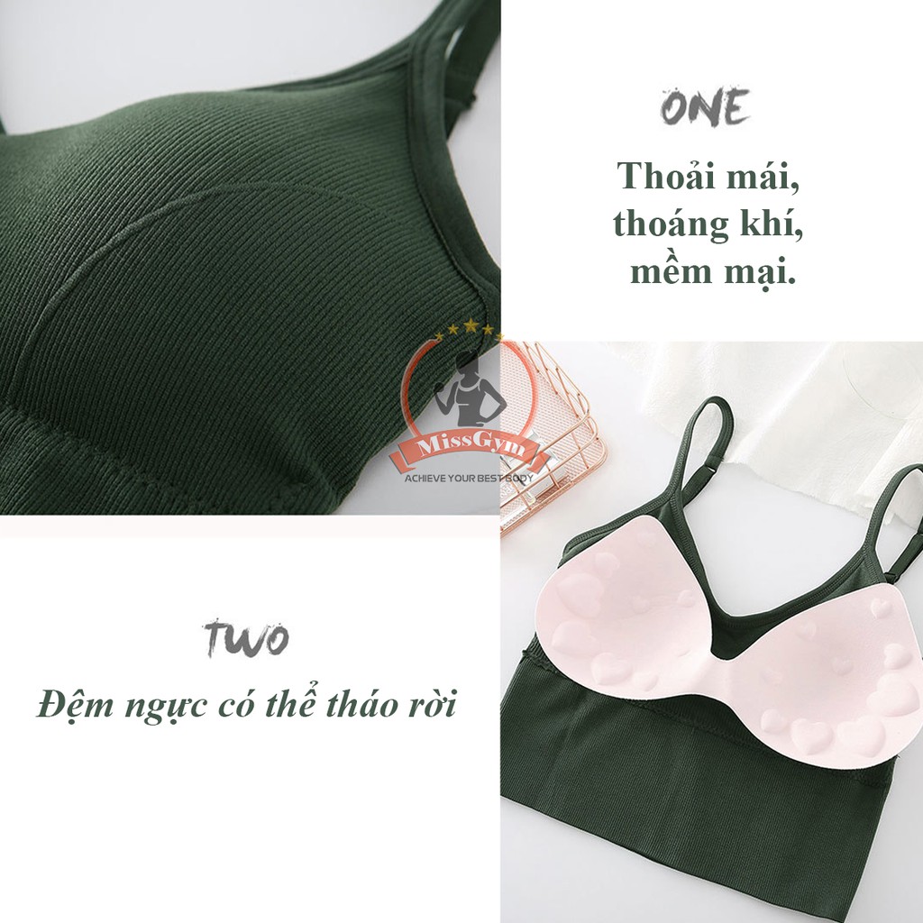 Áo Bra hoa cúc tập gym nâng ngực hot trend, thun dệt cao cấp, có mút đệm bên trong, thấm hút mồ hôi nhanh, nhiều màu sắc | BigBuy360 - bigbuy360.vn