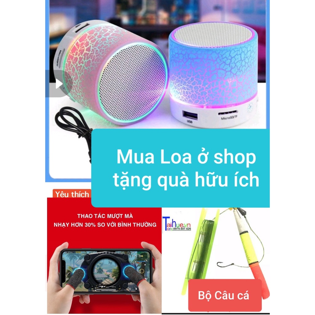 Loa Bluetooth Mini, Đèn LED Đổi Màu, hot titok