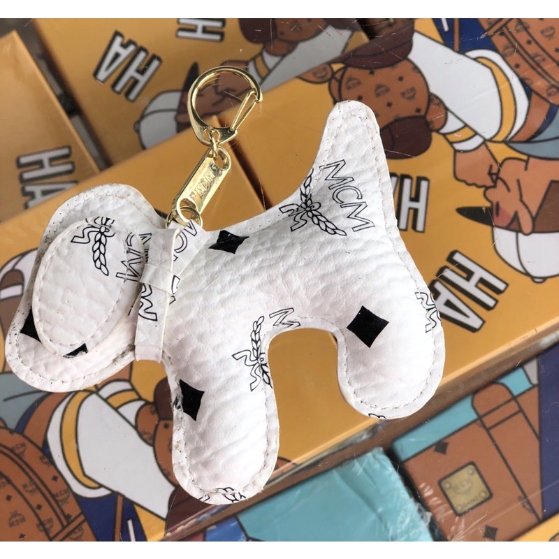 Móc khoá hình chó nhiều màu