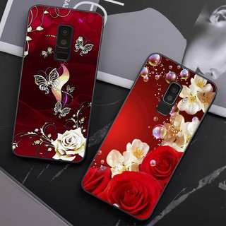 ⚡SIÊU RẺ⚡Ốp lưng Samsung Galaxy A6 PLUS  -  J8  in hình hoa sang trọng