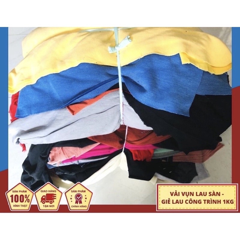 Vải lau, giẻ vụ bán theo kg