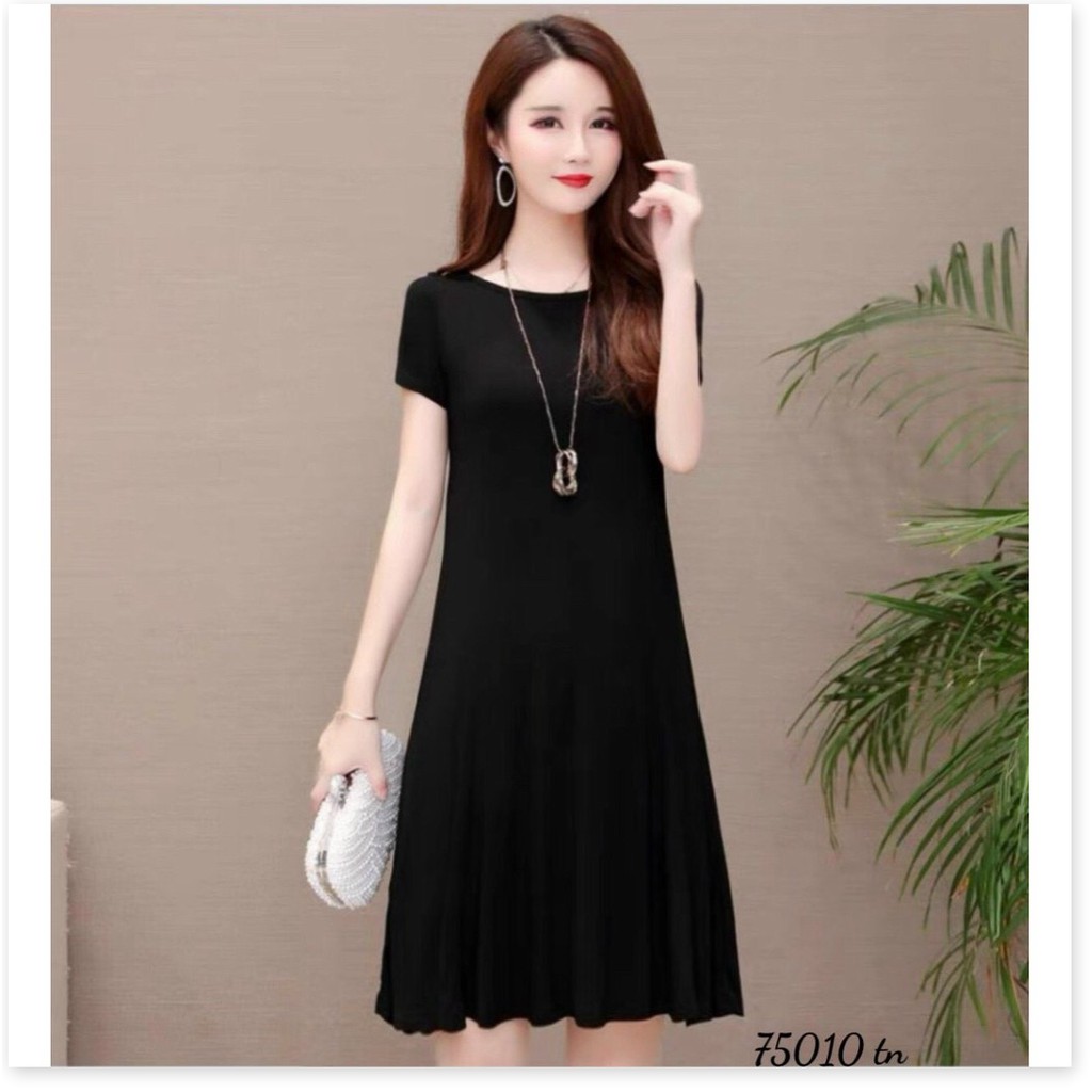 ĐẦM ĐŨI QUÃNG CHÂU,THIẾT KẾ HỌA TIẾT TRƠN NHƯNG KHÔNG KÉM PHẦN SANG TRỌNG THỜI TRANG KOKO MI