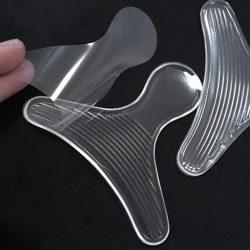 Miếng lót giày cao gót bằng gel silica trong suốt vô hình