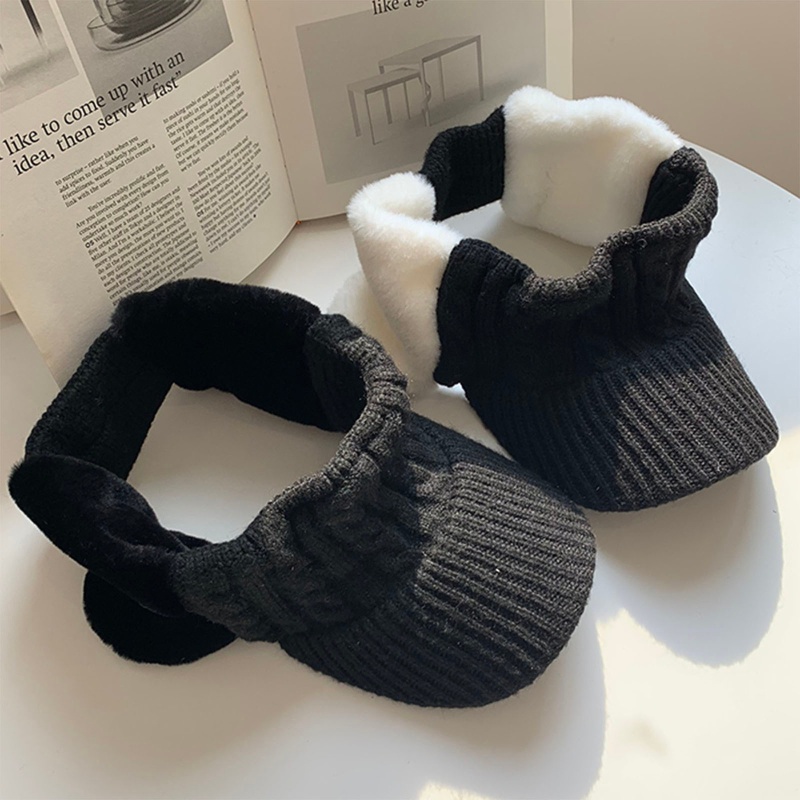 Mũ Lưỡi Trai Dệt Kim Hở Chóp Bảo Vệ Tai Thích Hợp Cho Các Hoạt Động Ngoài Trời