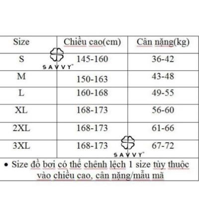 (Bigsize) Đồ Bơi Dài Tay, Bikini Liền Thân Khóa Kéo 1 Mảnh SAVVY SHOP  ྇ ་