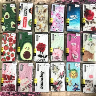 Ốp lưng Samsung Note 10 dẻo 3D hình giả đá cao cấp