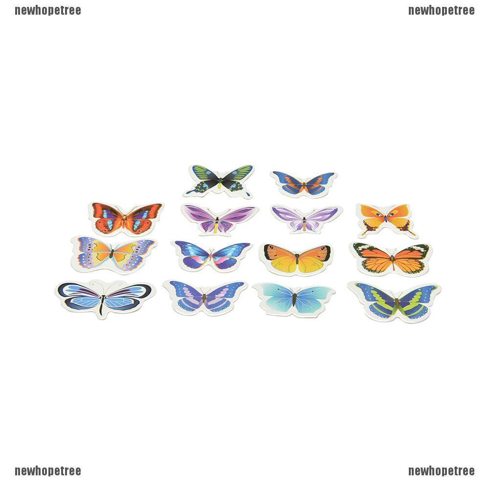 50 Con Bướm Giấy Trang Trí Bánh