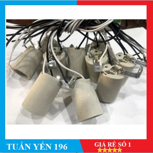 [COMBO 10 CÁI] Đuôi đèn sứ E14