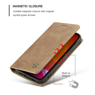 Ốp lưng Bao Da Sang Trọng Cho Apple Iphone 12 Pro Max Case Iphone12 Mini