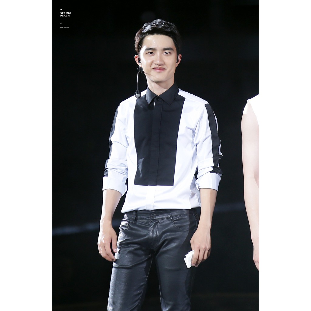 Sơ mi POLI phối đen | BigBuy360 - bigbuy360.vn