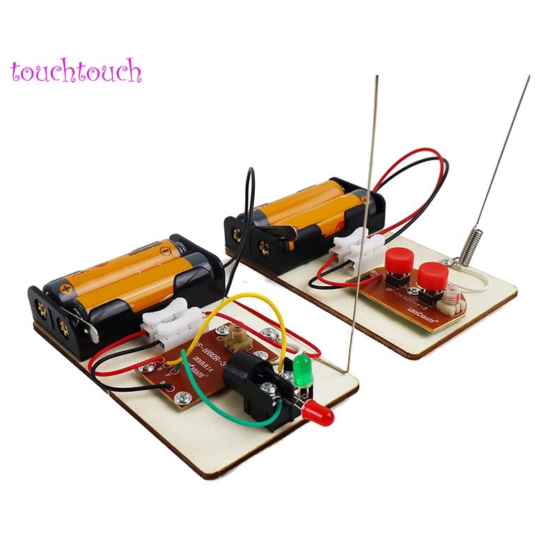 Bộ Dụng Cụ Thân Máy Học Mã Morse Xây Dựng Máy Phát Điện Thí Nghiệm Mạch Điện (Không Cần Pin)