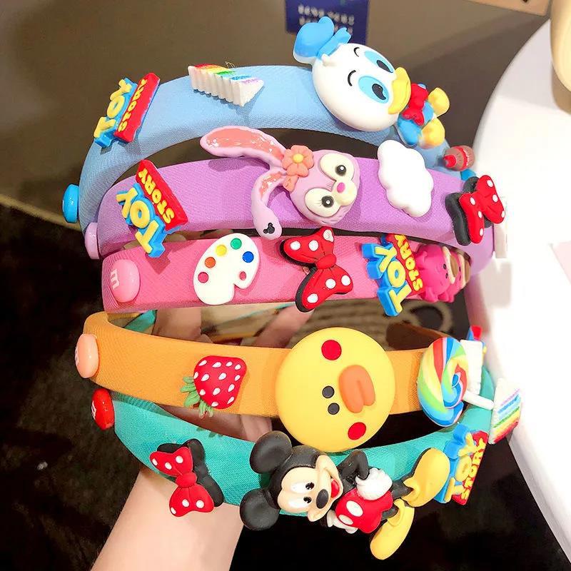 Băng Đô, Bờm Tóc chống trượt thiết kế hoạt hình vui nhộn phong cách Hàn Quốc cho bé gái