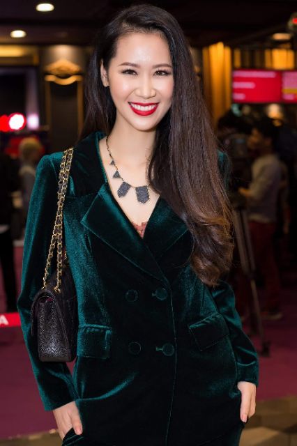 Bộ vest nhung nữ cao cấp