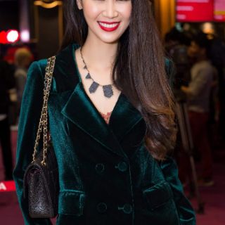 Bộ vest nhung nữ cao cấp