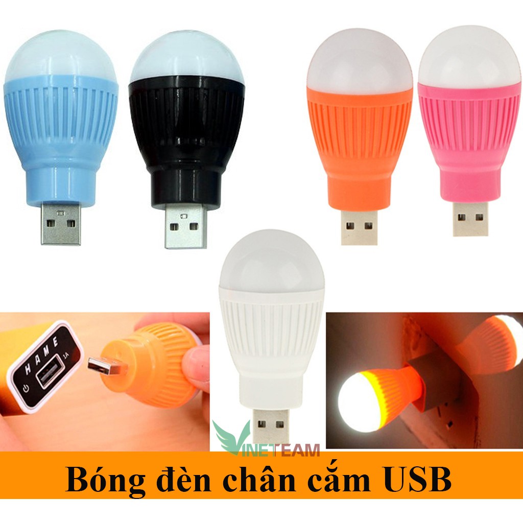 Bóng đèn LED ánh sáng trắng kết nối cổng USB mini tiết kiệm năng lượng -dc4261