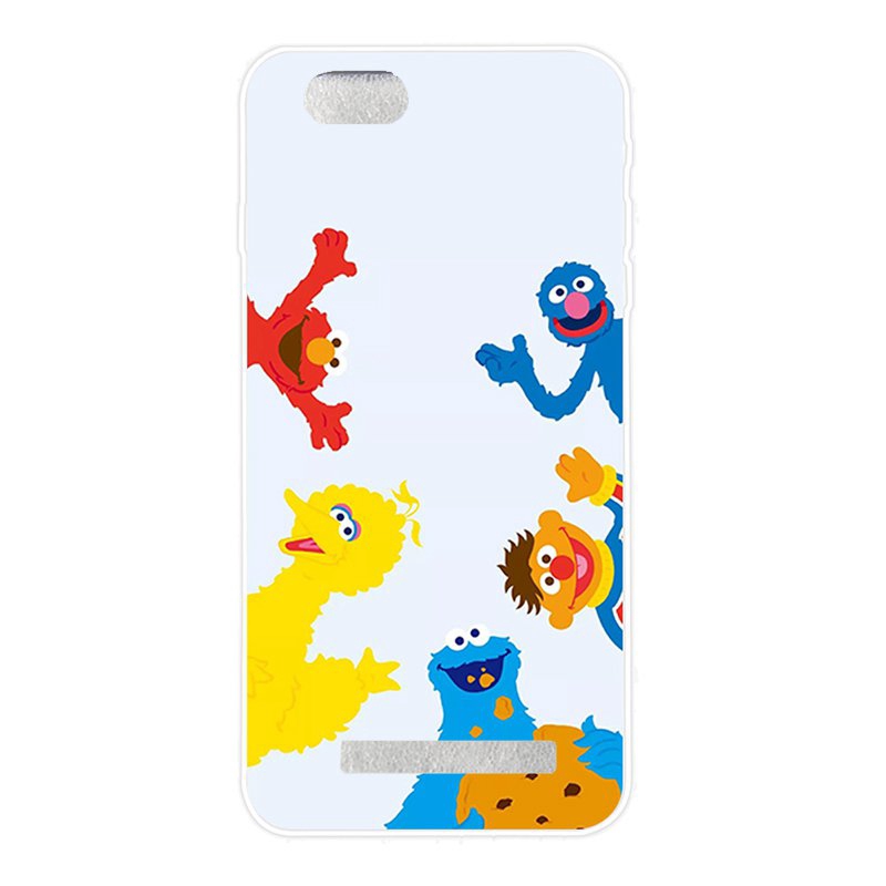 Lenovo Vibe C K4 K5 K6 K8 Note A536 P2 A6000 K3 A6010 A1000 Sesame Street Pattern-4 Soft Silicon TPU Case Cover