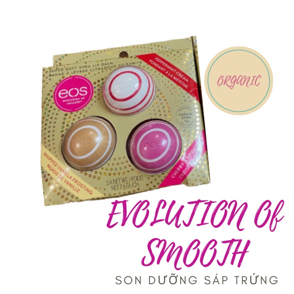 SON dưỡng EOS (Evolution of Smooth) NATURAL Son Trứng