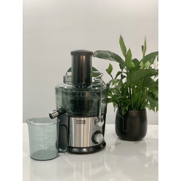 Máy ép trái cây Lebenlang LBE3468, máy ép nhanh dung tích 1100ml, công suất 800W