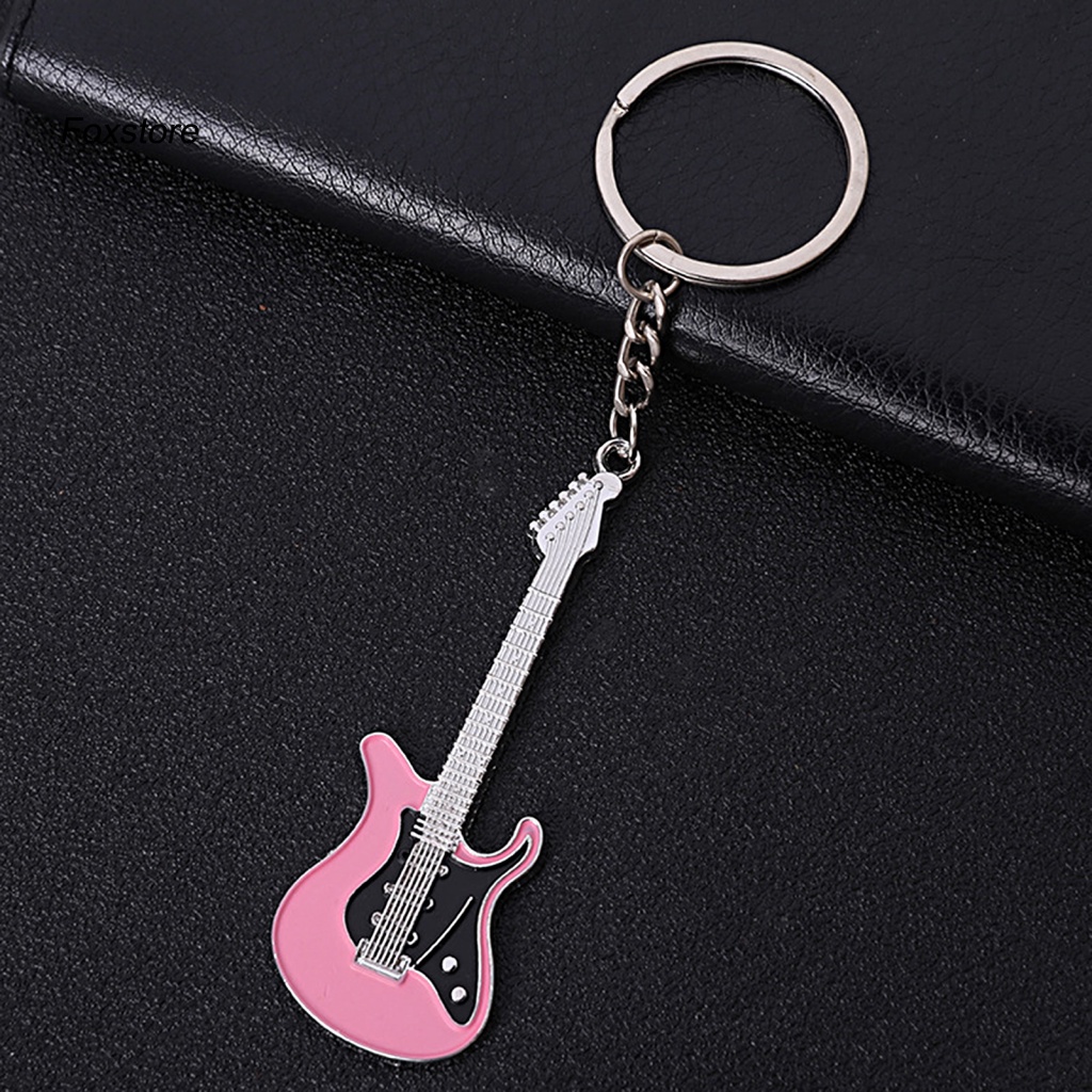 Móc Khóa Hình Đàn Guitar Bass Hạng Nặng