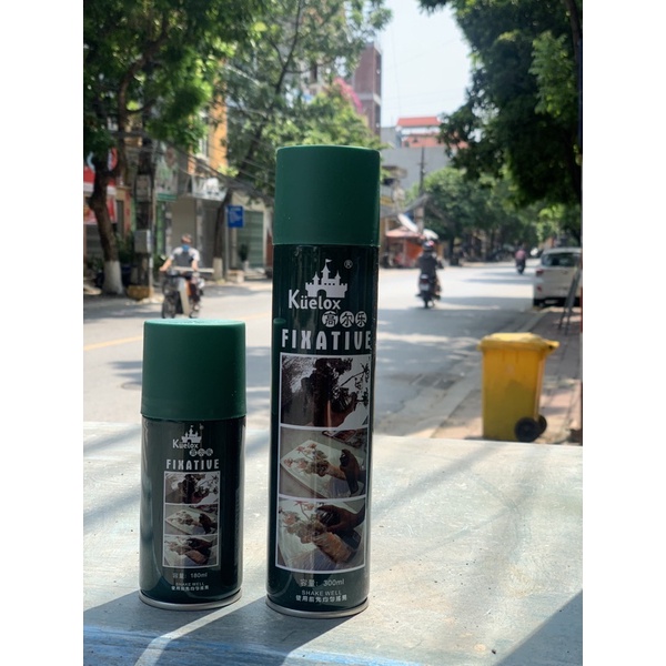 Bình Xịt Varnish Kuelox Phủ Bóng Và Bảo Quản Tranh - Size Nhỏ