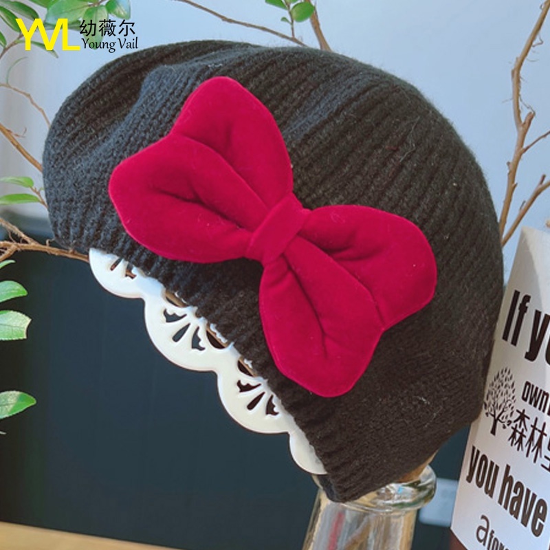 Mũ Len Màu Sắc Dễ Thương Cho Bé