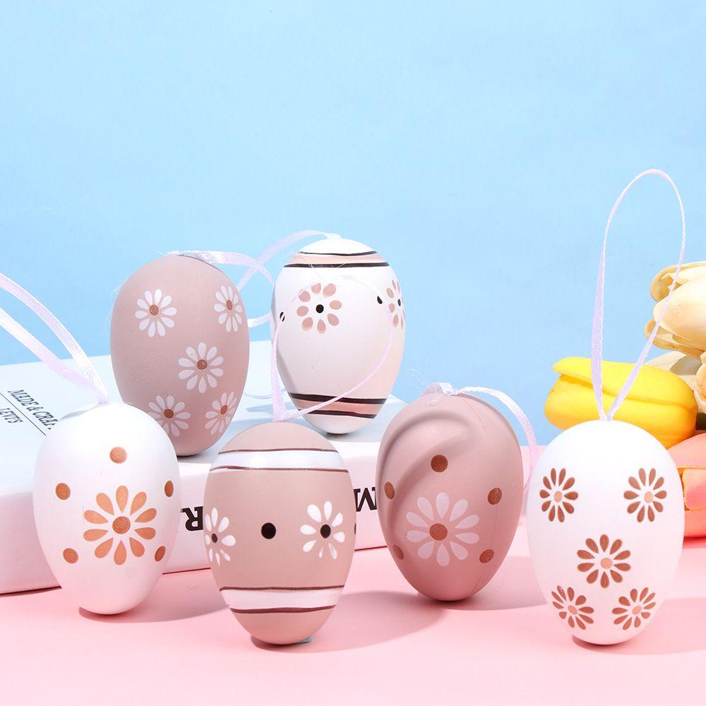 Đồ Chơi Trứng Phục Sinh Vẽ Tay Trang Trí Nhà Cửa