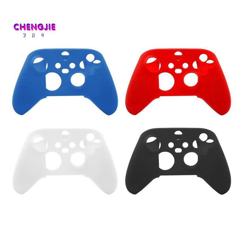 Silicone Vỏ Silicon Bảo Vệ Tay Cầm Chơi Game Xbox One Series S X Màu Đen