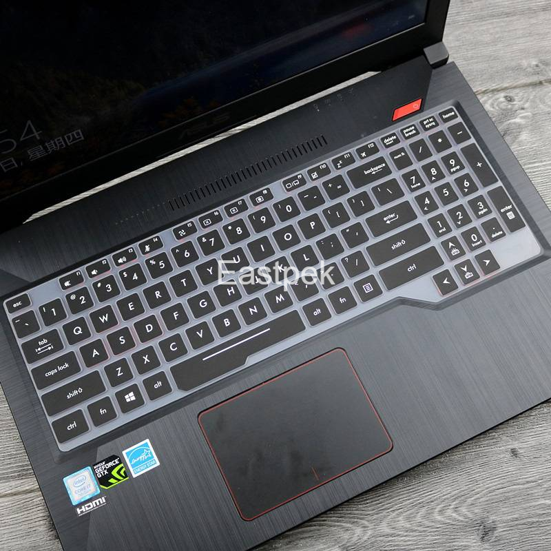 Miếng dán bảo vệ bàn phím máy tính ASUS ROG STRIX HERO II GL504G GL504GM GL504GS 15.6'' bằng silicon