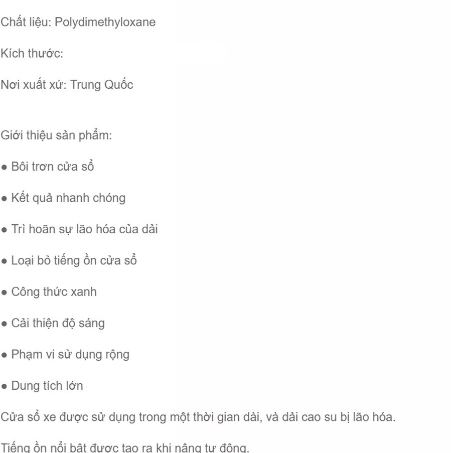 Chai xịt bảo dưỡng gioăng cao su kính ô tô, xe tải, gioăng cao su cửa kính, gioăng cửa sổ trời,bôi trơn khe kẽ