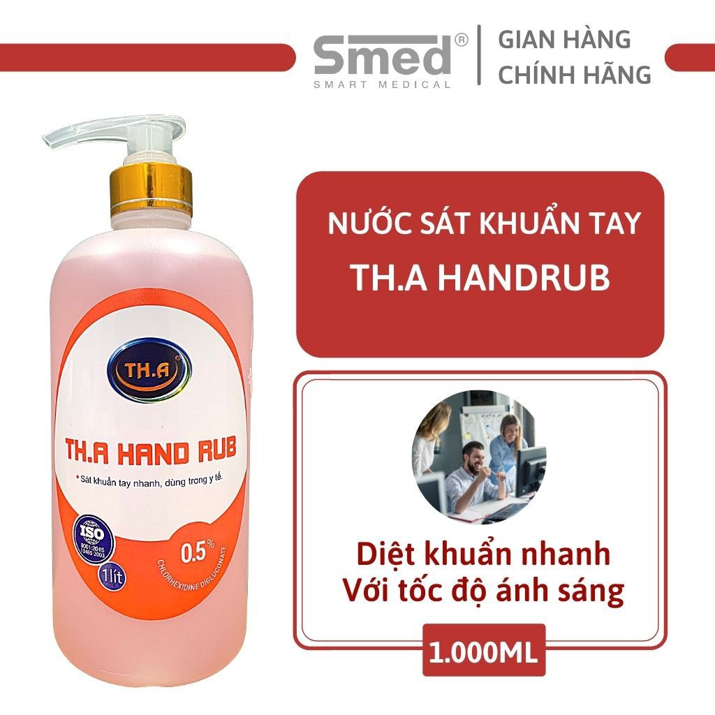 Nước rửa tay khô diệt khuẩn TH.A handrub 1000ml
