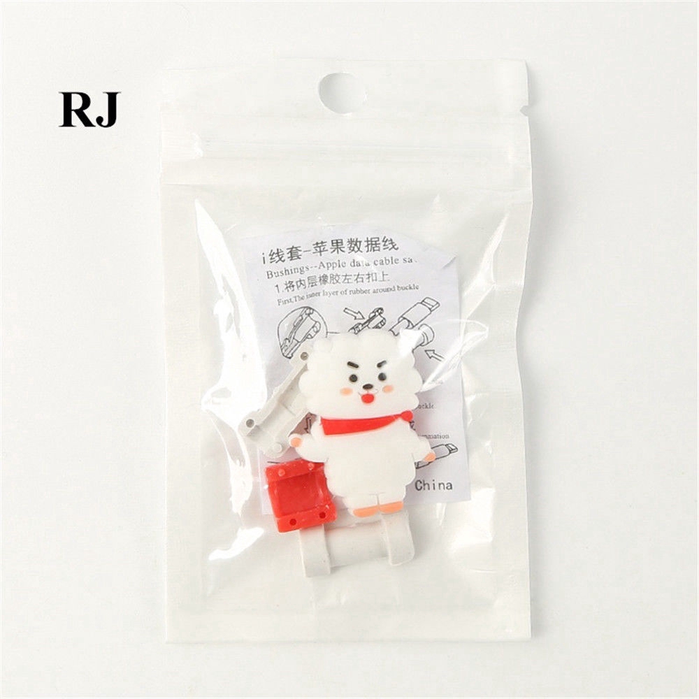 Phụ kiện bảo vệ đầu dây cáp siêu dễ thương cho fan nhóm nhạc